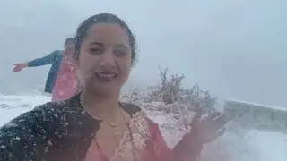 2026 की पहली बर्फ कोई प्लान नहीं था🫣🥰|| मकर संक्रांति में हुई बर्फबारी 😍❤️|| Pahadi Devrani Jethani 