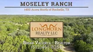Moseley Ranch - 400 acres for Sale in McCulloch County Texas