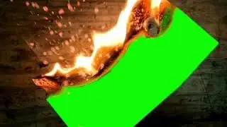 Fire Effect Green Screen Video// Green Screen Video// Photo Burn Video Effect// Link In Disription//