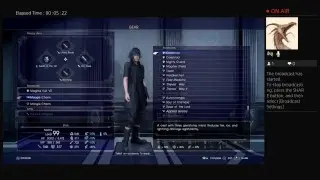 indriiGhunter's Live PS4 Broadcast | Final Fantasy XV | Timed Quest  Hunt Tyraneant