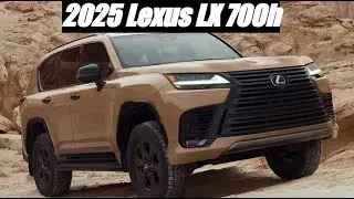 2025 Lexus LX Hybrid: Trims, Key Features, & More!