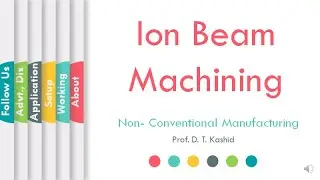 How Ion Beam Machining Works | ProfDTKashid | L14 | LLAGT #LLAGT
