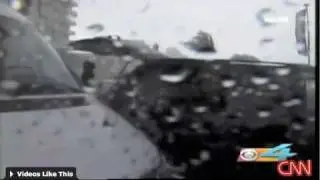 Kitesurf Accident 75 MPH (120 Km/h or 65 knots) Winds in Florida Hurricane 2008