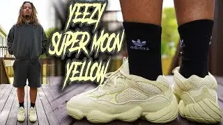 YEEZY 500 SUPER MOON YELLOW + SEASON 6 REVIEW AND ON FOOT !!!