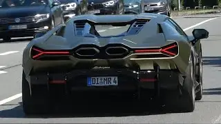 INSANE Lamborghini Revuelto Acceleration Sound!