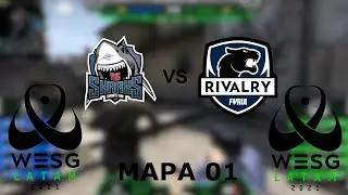 Sharks vs Furia Academy - MAPA 01 (Inferno) - Wesg 2021 Brazil | PT-BR