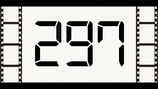 Countdown from 297 to 0 (Retro)