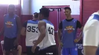 Jim Larra&ntilde;aga Watches Posh Alexander vs. Isaiah Wong at Hoop Group Elite 2!