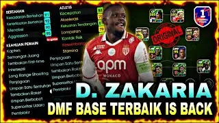 D. ZAKARIA IS BACK ❗ DMF ANCHOR MAN BASE PLAYER TERBAIK EFOOTBALL MOBILE 2026