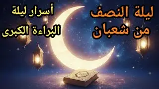 ليلة النصف من شعبان 🔥 أسرار البراءة والفتح والغفران | تجليات لم تُذكر من قبل...