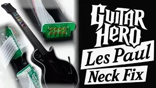Guitar Hero Les Paul neck connector fix