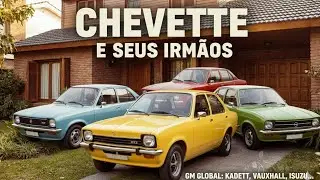 O Chevette e seus irmãos mundo afora!  