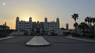 مدخل دير مارمينا العامر بمريوط القمص كاراس أفامينا