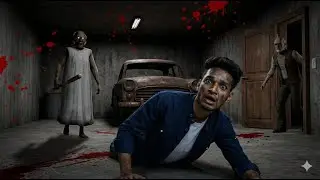 Granny vs baby charles with Sajid Gaming #shortslive #horrorgaming