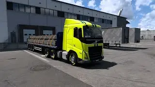 Metal Beams Cargo Run | Z&uuml;rich to Stuttgart | Euro Truck Simulator 2 Gameplay