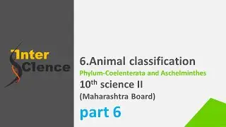 6. Animal classification  / part 6 / science 2/ class 10 /  Phylum -Coelenterata and Aschelminthes
