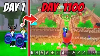 Duo Survival 1100 day: Building a Massive Base in 99 Nights