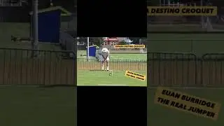 Croquet Euan Burridge the real jumper #croquet