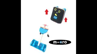 How to Detach Micro Luggage Eazy Bag | Micro Scooter Support