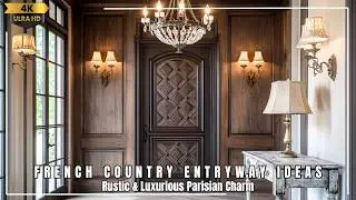 ✨ French Country Entryway Ideas: Rustic & Luxurious Parisian Charm 🚪