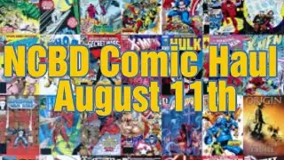 NCBD Comic Haul August 11th