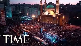 Competing Protests In Lebanon Bring Thousands On To The Streets | TIME