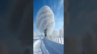 Snow scenes that you have never watched before #snow #snowyscenes