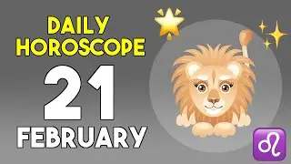 Leo horoscope today - February 21, 2026