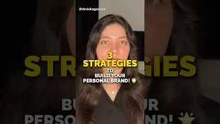 Stand out with 3 strategies #personalbranding #aitools  #careerdevelopment #jobtips #growthmindset