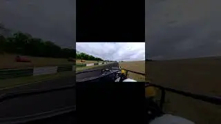Cadwell Park Crash: T1 Exit Snap & Impact | Real-Time #shorts  #750mc