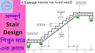 Design of Staircase  II Reinforced Concrete -I II RCC- I