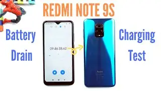 Redmi Note 9S Battery Drain and Charging Test