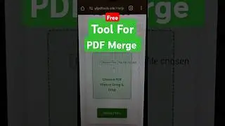 How to Merge Pdf Files | PDF Merge Tool | Pdf Merger | PDF | Merge | Free Website For Pdf Merge