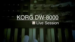 Korg DW-8000: One Chord Live Jam (Ambient)