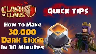 LOOT MORE THAN 3K DARK ELIXIR EVERY TIME , TIPS AND TRICKS