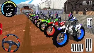 @Juego de Motos - Motocicleta de policía - Trucos de Motos en Rampas Extremas #1 Android gameplay