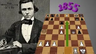 Пол Морфи против Александра Бофорта Мика | Казуальная игра Место: Мобайл, Алабама, США
