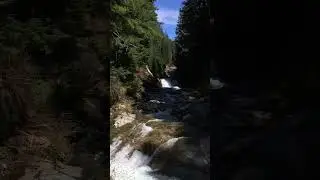 Shadows | Sparkling Waterfall | Denny Creek Cascades | North Bend, WA  #nature #river #waterfall