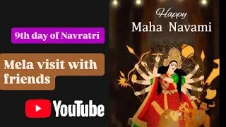 Vlog:- 77 नौमी का दिन 🙏🏻🙏🏻 हम गए मेला घूमने @ushakaushikofficial2 