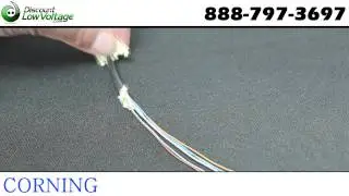 Corning 6 Strand Indoor/Outdoor Plenum Fiber Optic Cable