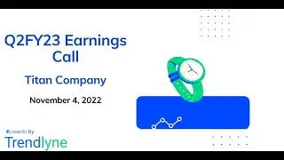 Titan Company Earnings Call for Q2FY23