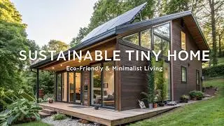 Sustainable Tiny Home: A Perfect Blend of Innovation & Minimalism
