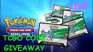 *LIVE* FREE POKEMON TCGO CODE CARD GIVEAWAY!!