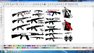 ak 47 redium stickers design #redium_stickers_design aaditya stickers gfx part 21