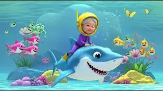 Baby Shark Fun Learning Doo Doo Doo songs | Underwater Fun Adventure || Nursery Rhymes for Toddlers