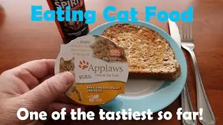Eating Cat Food - Applaws Juicy Chicken Breast with Duck