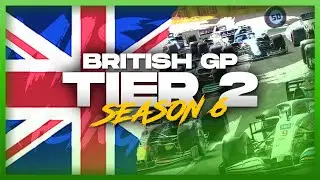 F1 2021 British GP! Tier 2 Race Replay! - F1 League Racing!