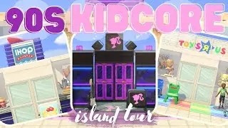 Whimsical 90s Kidcore Island Tour | Animal Crossing New Horizons