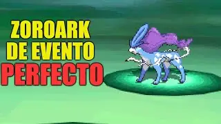 ZOROARK DE EVENTO PERFECTO EN POK&Eacute;MON NEGRO.