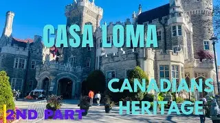 CASALOMA A Canadian royal building.A CANADIAN HERITAGE কানাডিয়ান ঐতিহ্য,একটা কানাডিয়ান রাজকীয় ভবন